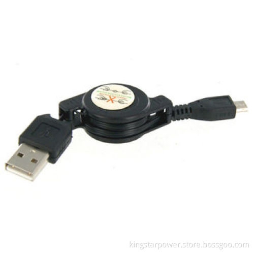 Retractable Micro USB Data Cable